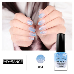 Temperature change color, toxic nail polish - Easy to peel and quick-drying, organic water-based nail polish