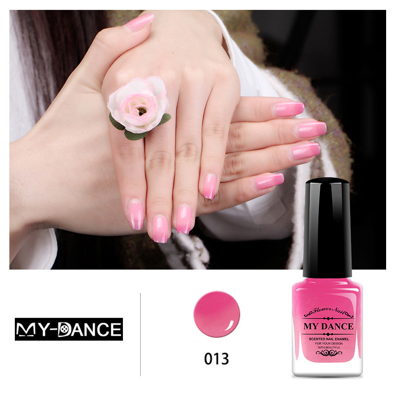 Temperature change color, toxic nail polish - Easy to peel and quick-drying, organic water-based nail polish