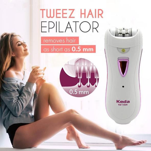 Tweezers hair epilators