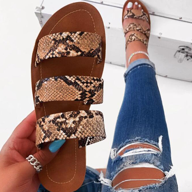 Flache Flip-Flops für Damen