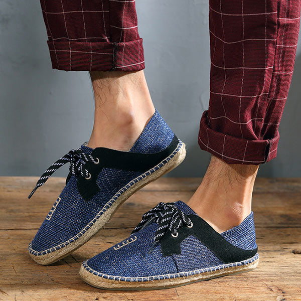 Zapatos casuales de punto para hombres