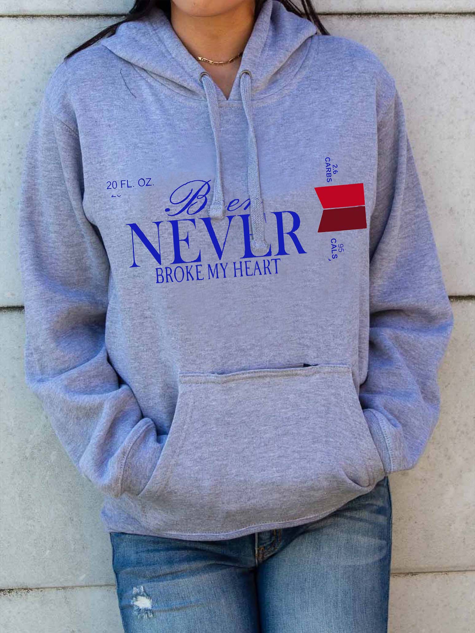 La cerveza nunca me rompió el corazón Michelob Ultra Hoodie