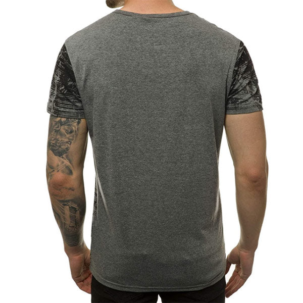 Camisa slim con estampado graffiti para hombre