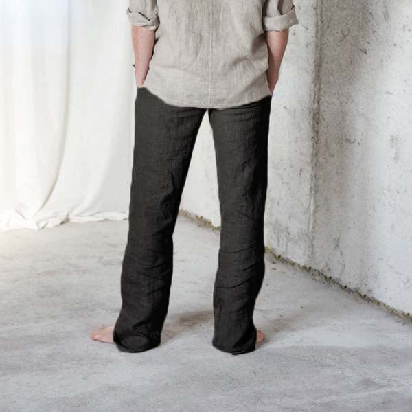 Pantalones de cáñamo duro para hombre
