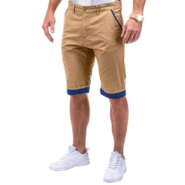 Shorts casuales Colorblock para hombre