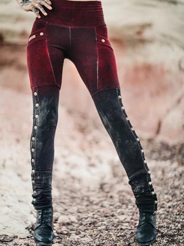 Colorblock Niet dünne Ausdehnungs-Gamaschen Frauen