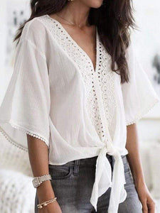 Blusa de encaje