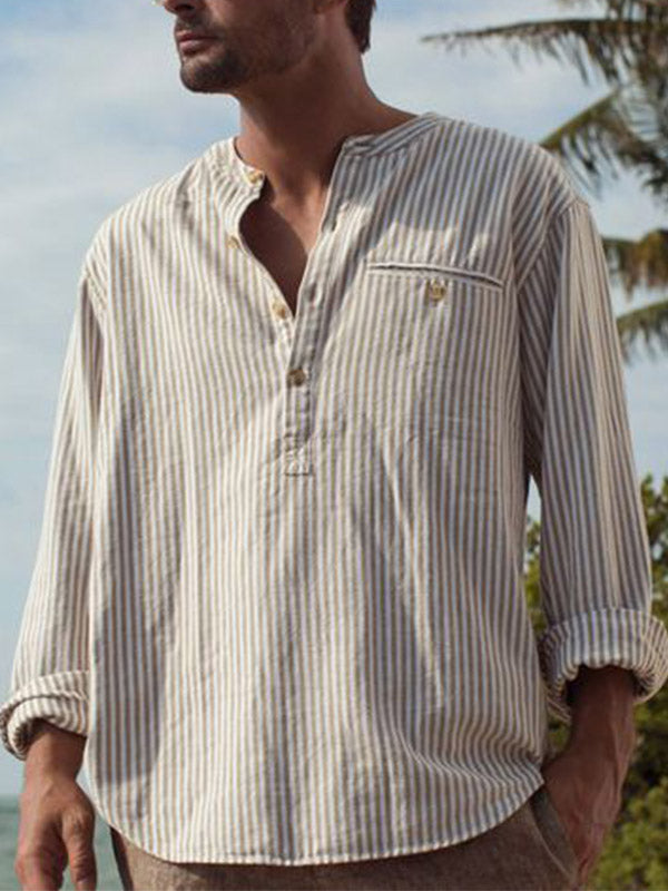 „Herren“ vintažiniai dryžuoti marškinėliai