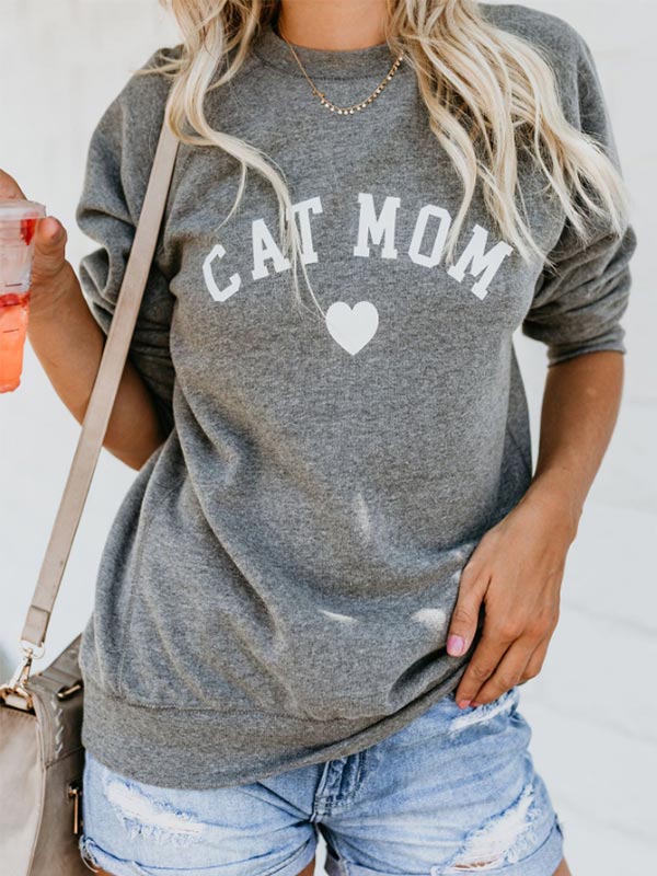 Camisa DOG MOM / CAT MOM para mujer