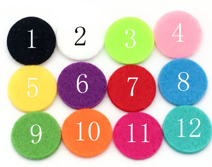 Essential oil bracelet cotton pads