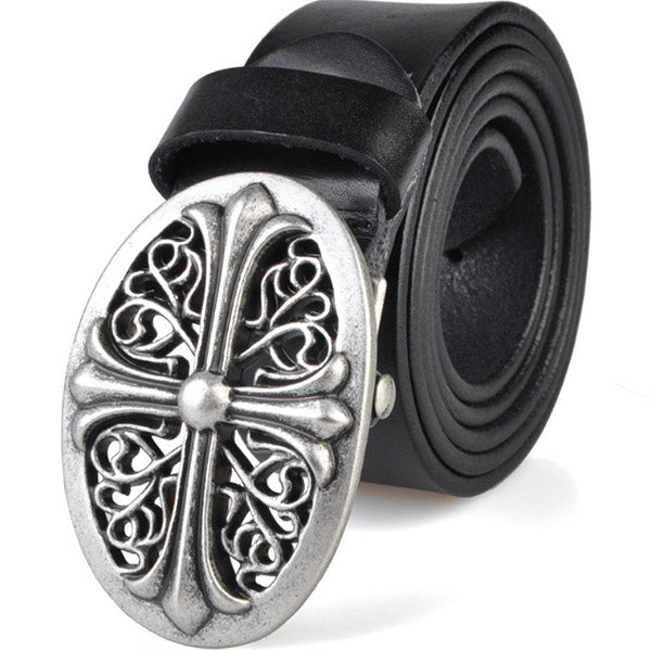 Cinturones casuales de cuero vintage para hombre