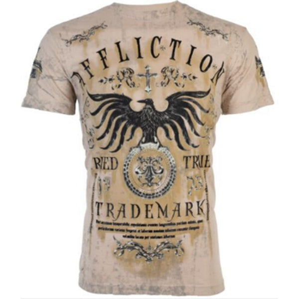 Vyriški retro mados 3D spausdinti marškinėliai