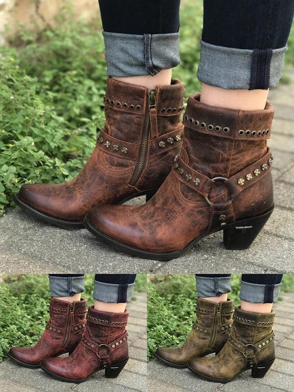 Bolso vintage &quot;Martin&quot; con hebilla para cinturón, zapatos &quot;Martin&quot;