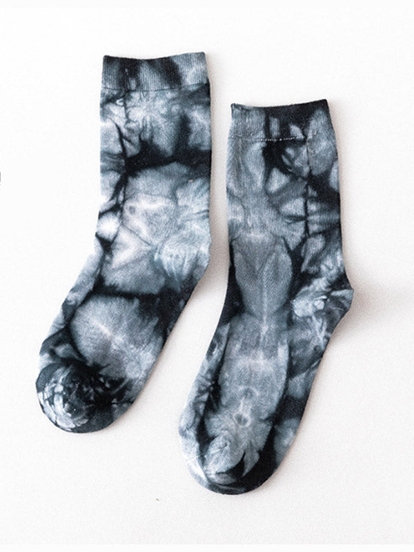 Pintura vintage vintage para calcetines de mujer