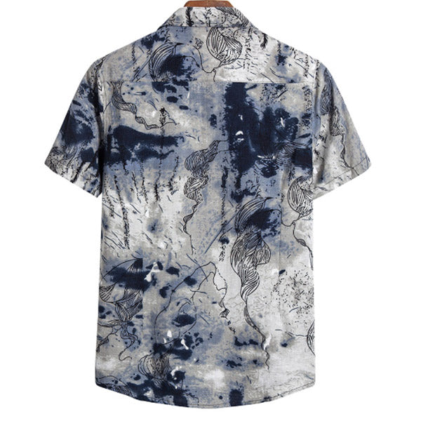 Laisvalaikio marškiniai trumpomis rankovėmis, skirti vyrams