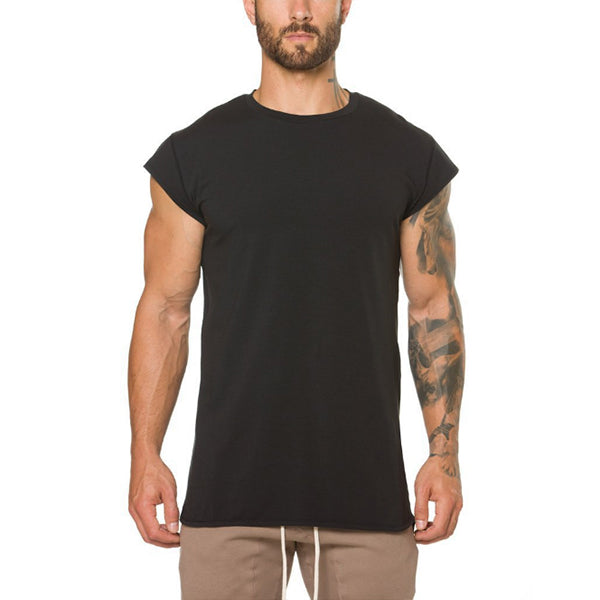 Dünnes, atmungsaktives T-Shirt mit Rundhalsausschnitt für Herren