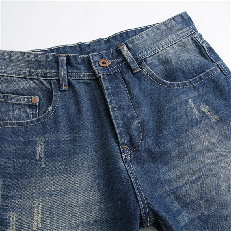 Jeans rectos rasgados de Herren