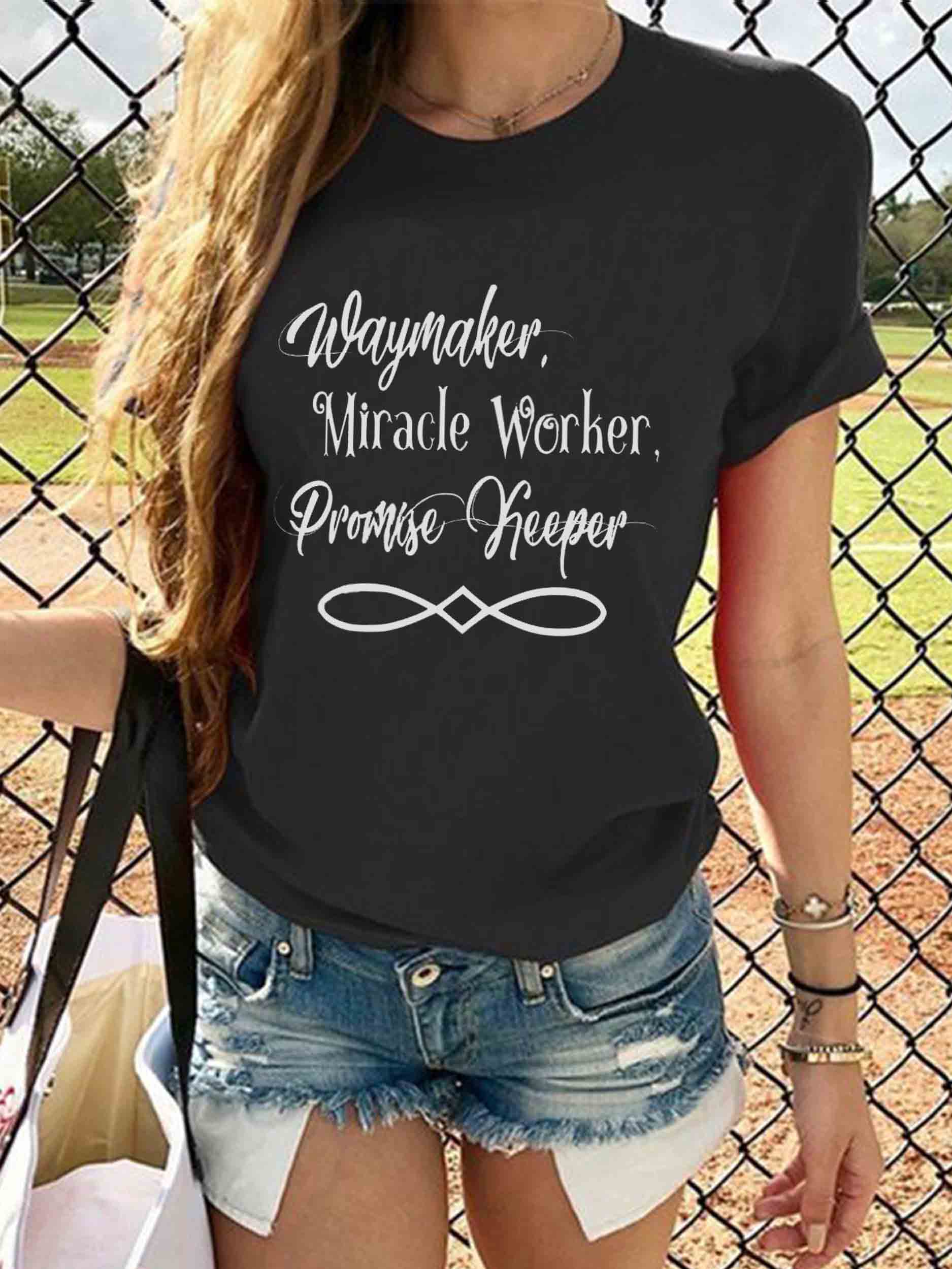 La promesa del mago Way Maker Keeper Kurzarm T-shirt