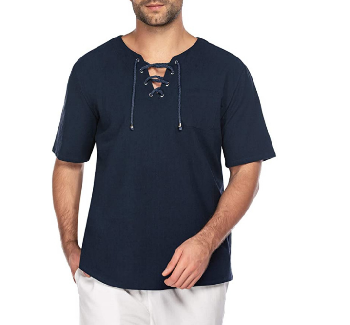 Camisa de manga corta para hombre