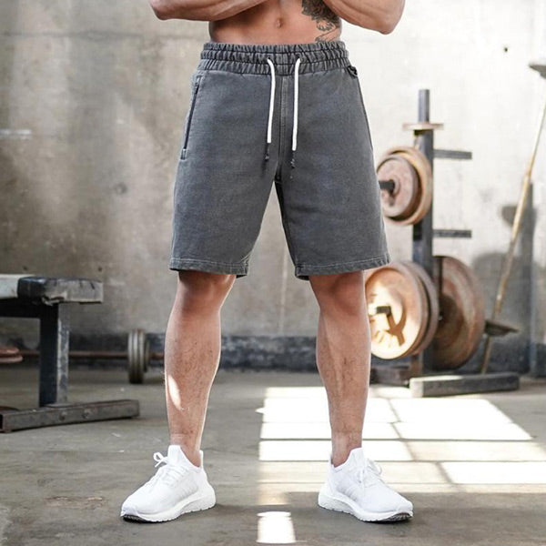 Pantalones cortos de entrenamiento sueltos deportivos Herren