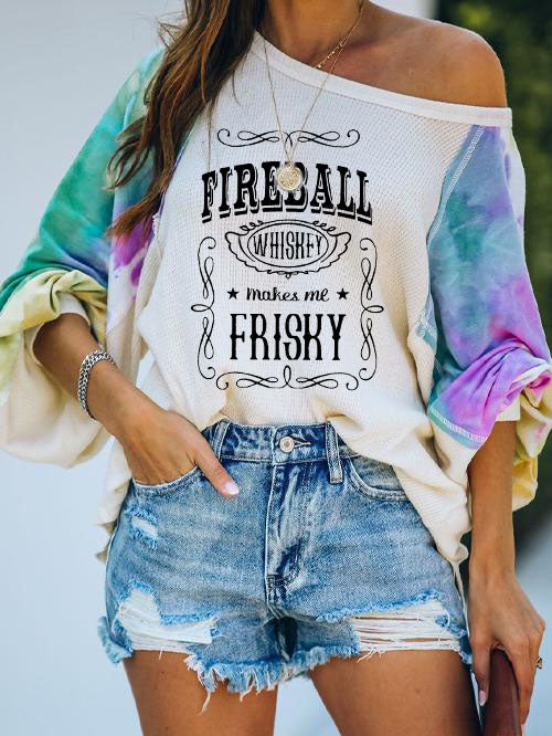 Fireball Whisky macht mich camiseta juguetona con camiseta