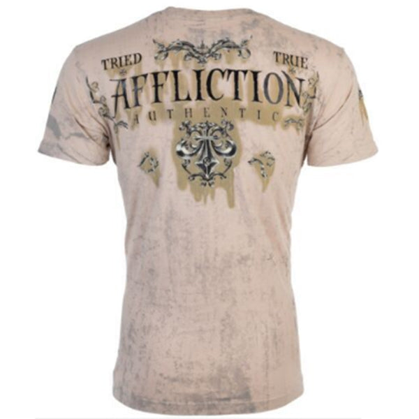 Vyriški retro mados 3D spausdinti marškinėliai