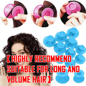 Silicone hair curler