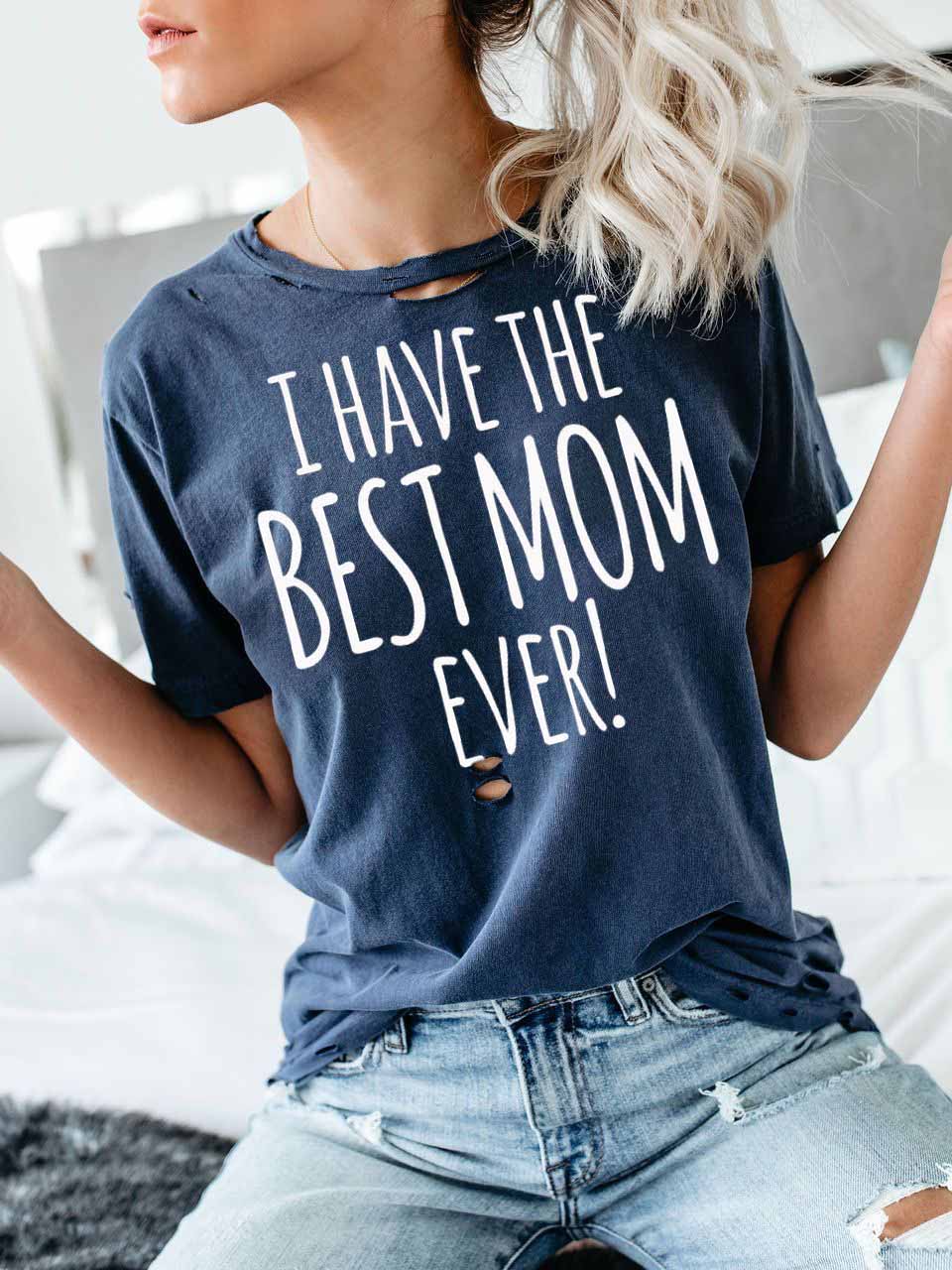 Las mujeres con las que tengo las mejores camisas de mamá