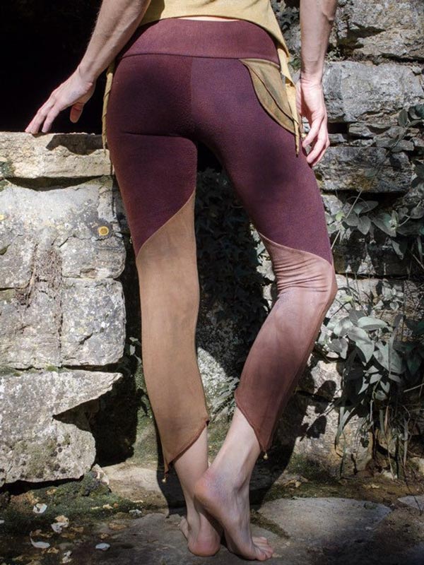 Frauen Vintage genähte kleine Spitze Leggings