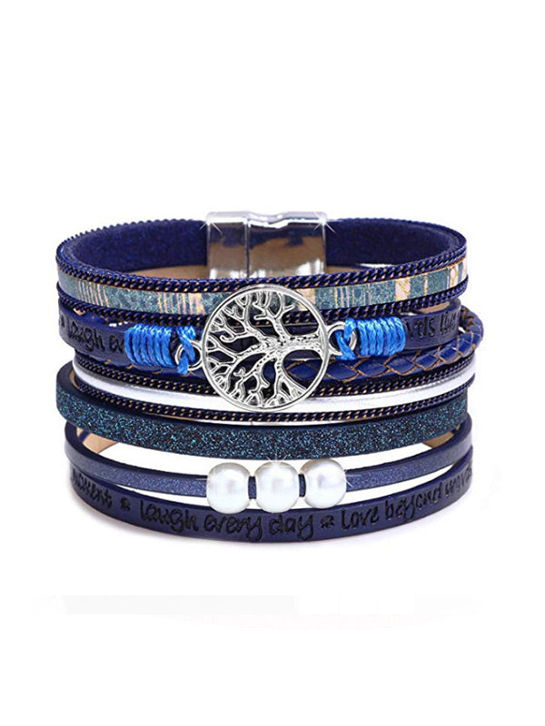 Pulsera de mujer Vintage Life Bark Rope Handbag