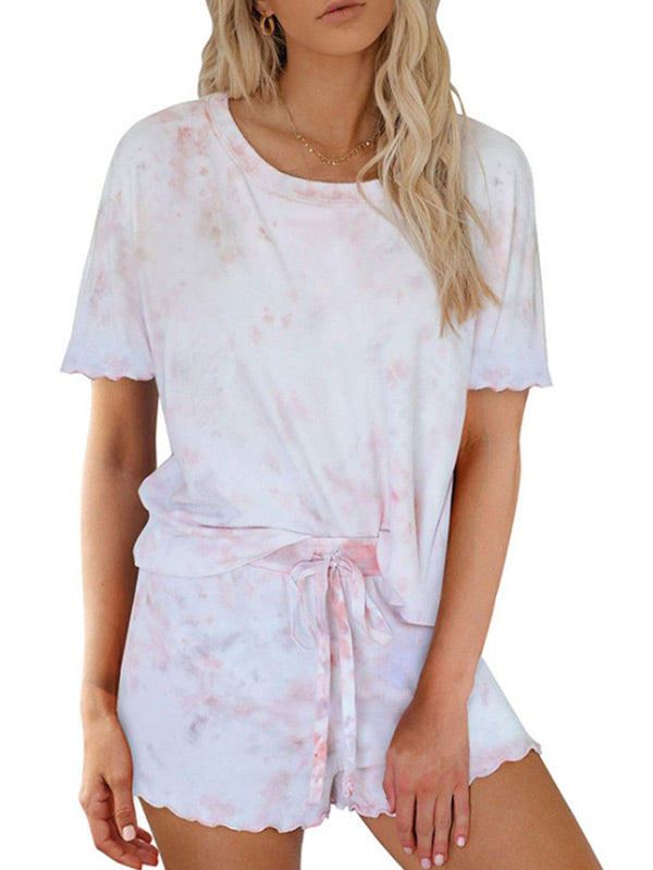 Kurzärmelige Shorts, Pyjamas, Anzüge und Haushaltskleidung für Frauen