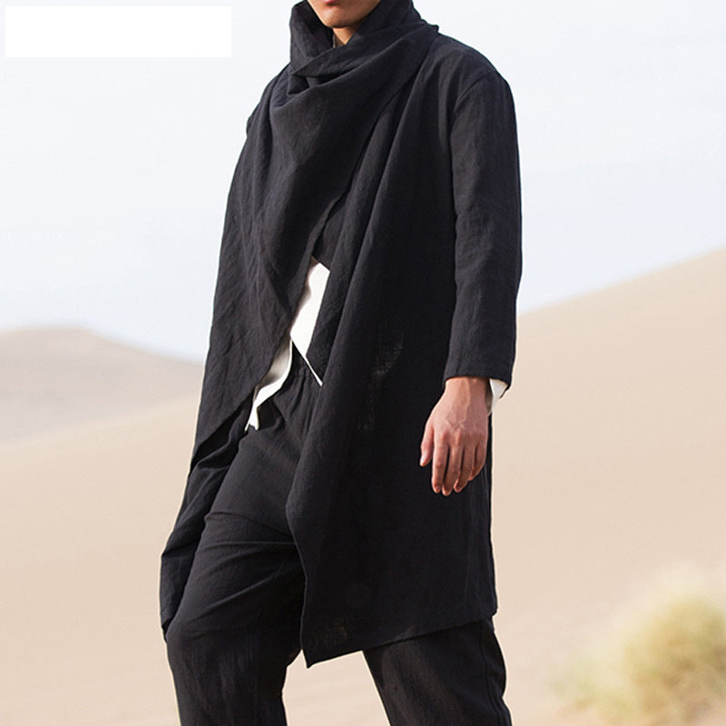 Botón inferior de hombre asimétrico