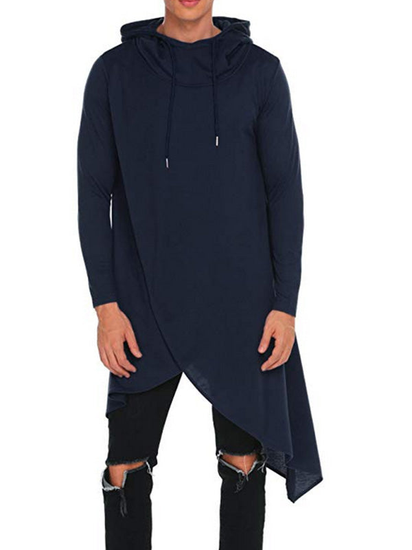 Los suéteres para hombres se cortan asimétricamente