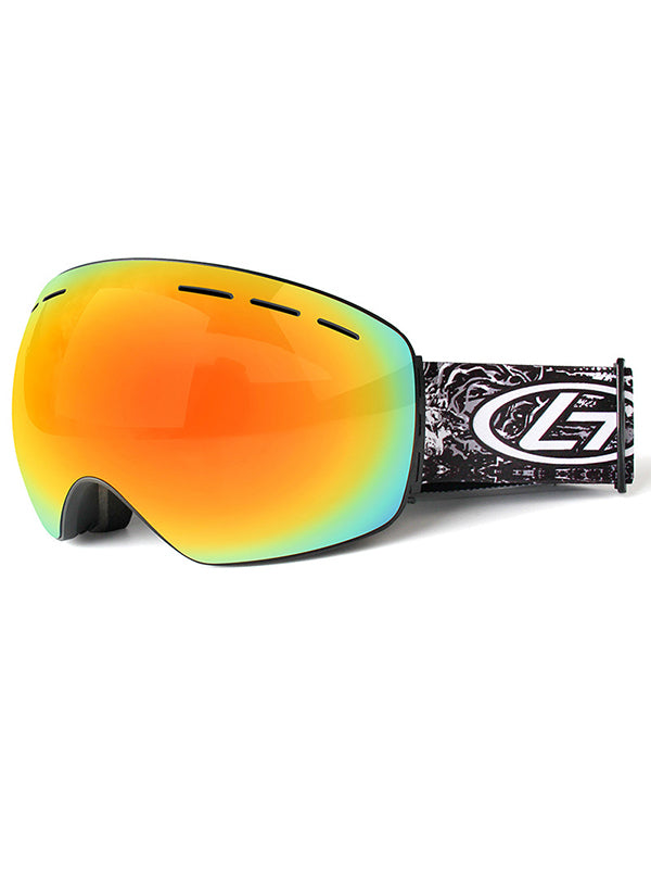 【Final Year End Sale】 Doppelschichtige Anti-Fog- und Anti-UV-Skibrille ohne Rand