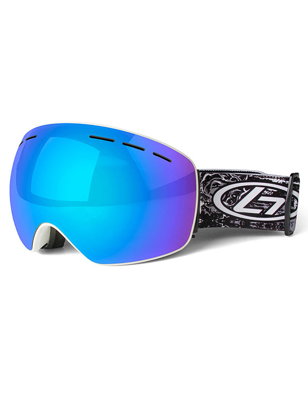 【Final Year End Sale】 Doppelschichtige Anti-Fog- und Anti-UV-Skibrille ohne Rand