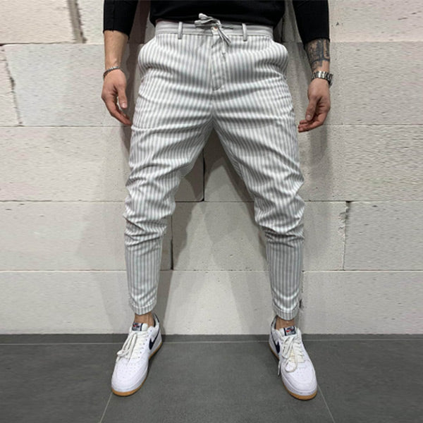 Patogios vyriškos kelnės su kelnais