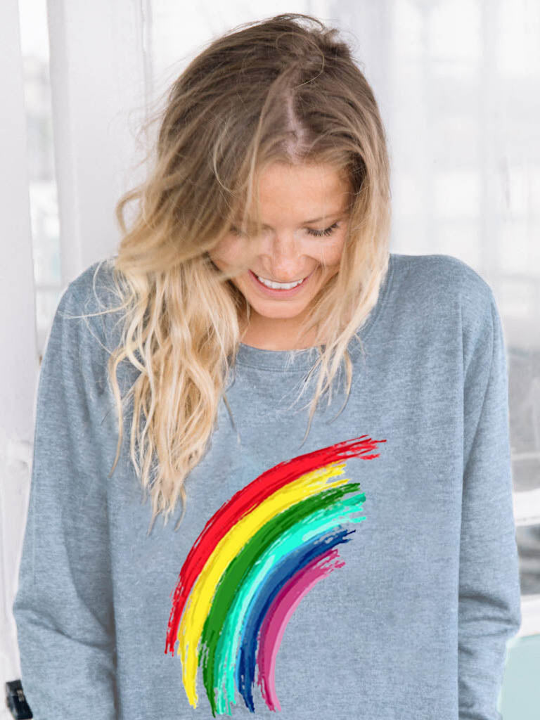 Frauen bleiben sicher Be Kind Sweatshirt