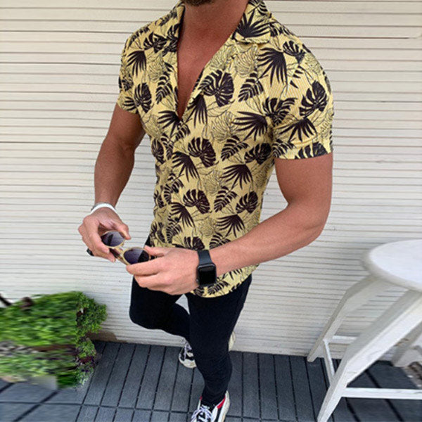 Camiseta de manga corta para hombre