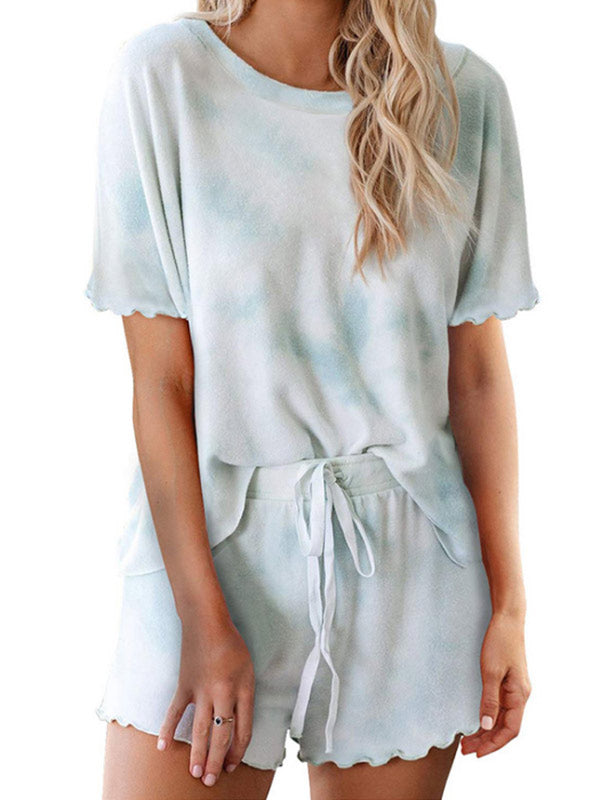 Kurzärmelige Shorts, Pyjamas, Anzüge und Haushaltskleidung für Frauen