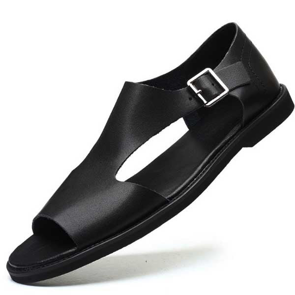 Derlingi derliaus karvės odos sandalai ir šlepetės paplūdimio batai