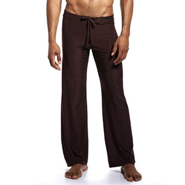Pantalones caseros de yoga frescos, cómodos y muy elásticos para hombres