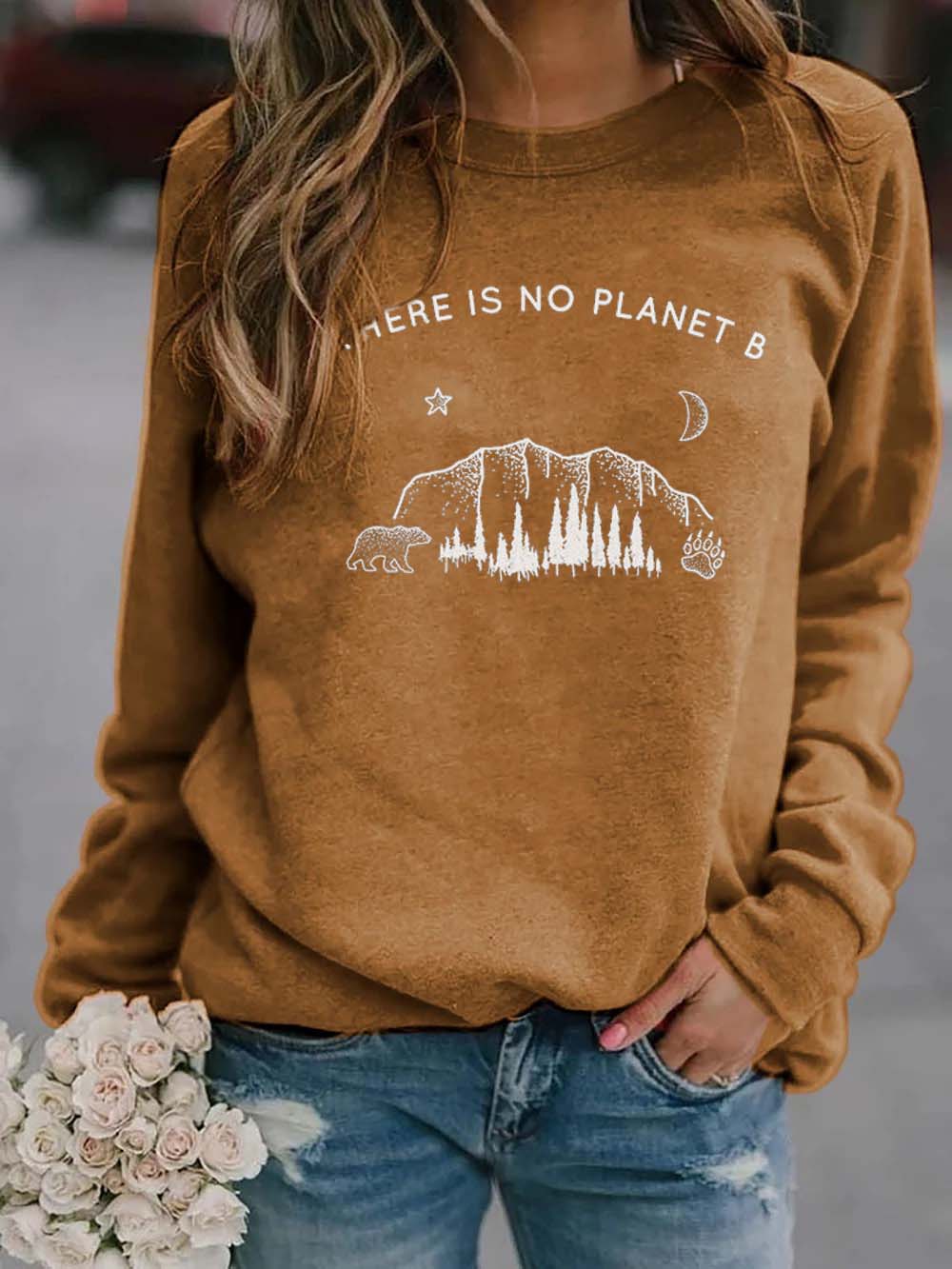 Es gibt kein Planet B Sweatshirt