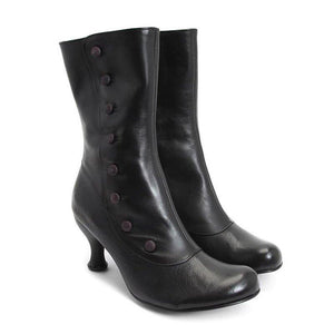 Winter Chelsea Stiefel PU Stiefel Schuhe mit mittleren Absätzen Runder Kopf Tägliche Schuhe
