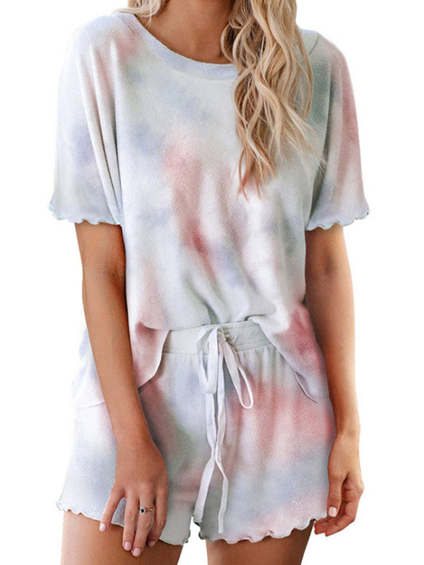 Kurzärmelige Shorts, Pyjamas, Anzüge und Haushaltskleidung für Frauen