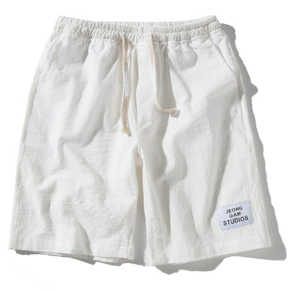 Shorts de lino para hombre