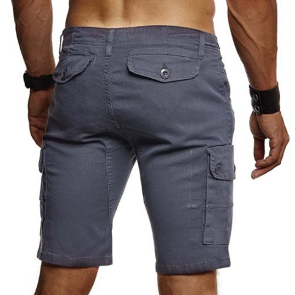 Shorts de herramientas convencionales para hombres con múltiples bolsillos