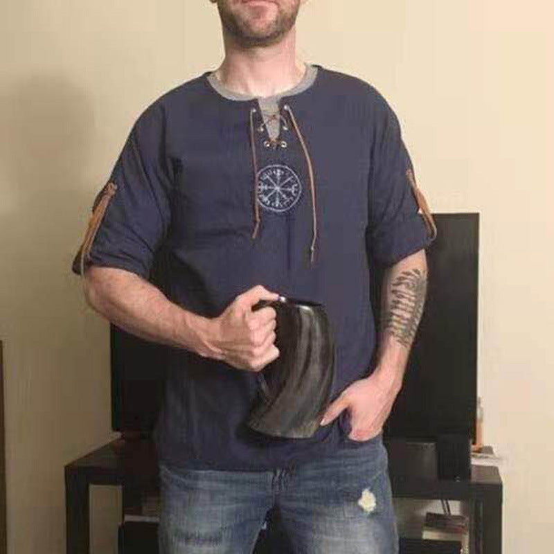 Bequemes Langarm-T-Shirt für Herren