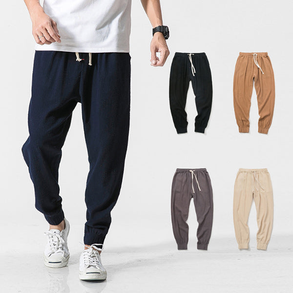 Pantalones de hombre &quot;holgados&quot;, fuertes con cordones
