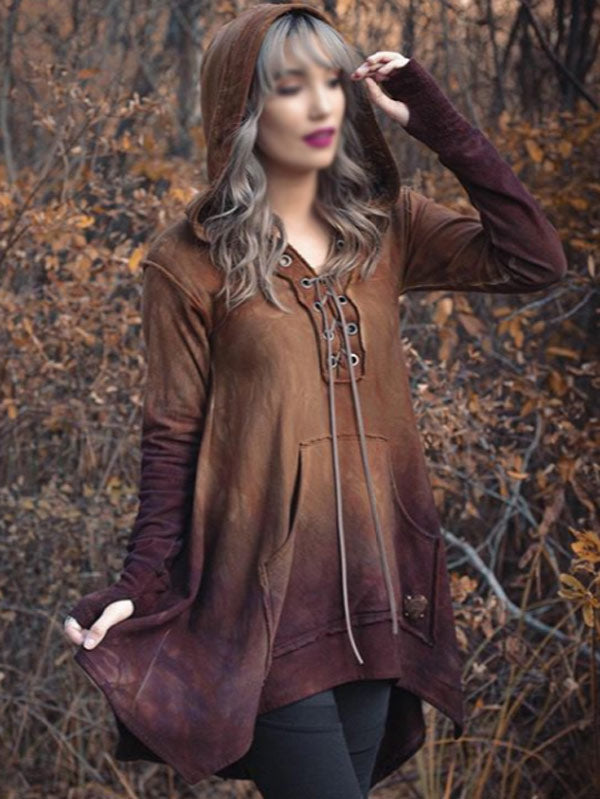 Capuchas de mujer con un look retro