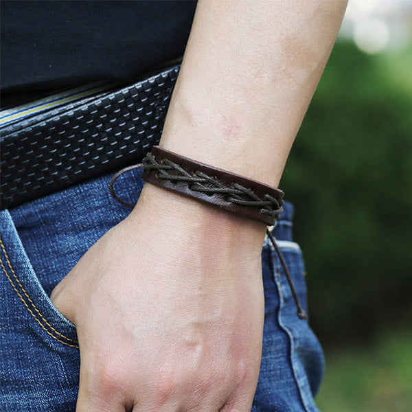 Apyrankė iš senovinės karūnos odos